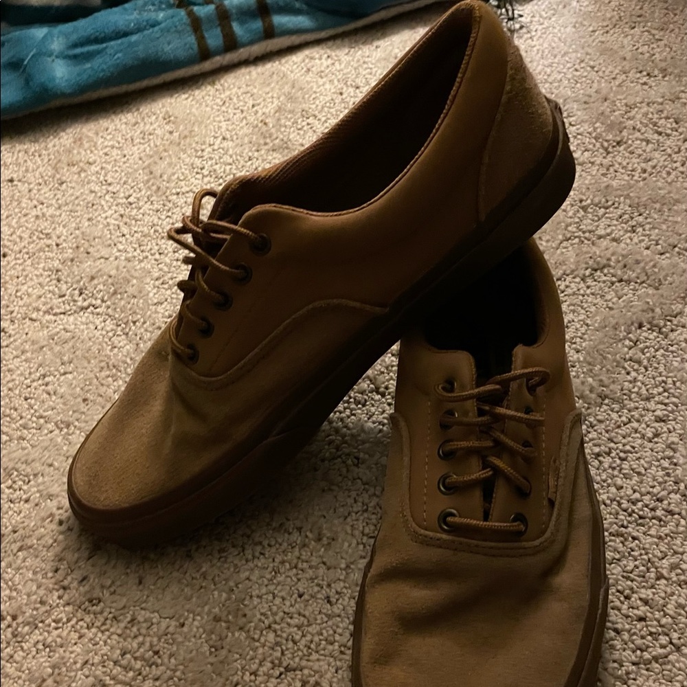 Vans Mens 12 brown on brown suede classics. Hardly worn.